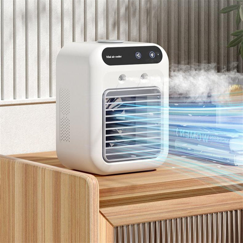 Mini refroidisseur d'air portable USB – design compact été