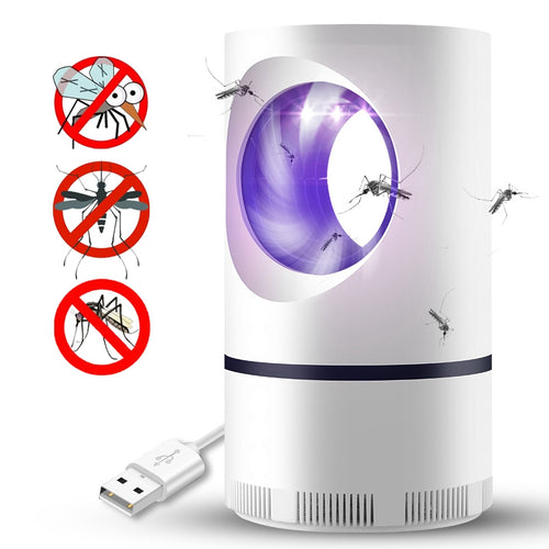 Lampe Anti-Moustiques UV Piège Photocatalytique Silencieux Sans Radiation